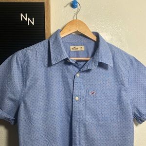 Hollister Short Sleeve Button Up